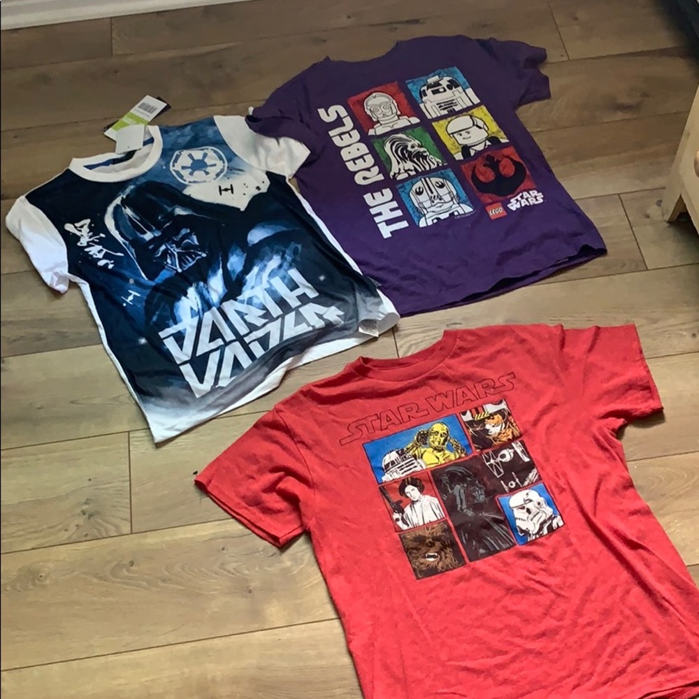 Star Wars tshirts Kids Sz:M (8-10 yr)